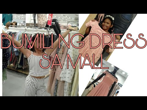 NAMILI NG DRESS SA MALL😂(naligaw pa po kame)