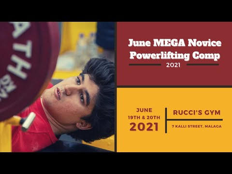 2021 June MEGA Novice Powerlifting Competition - Day 2