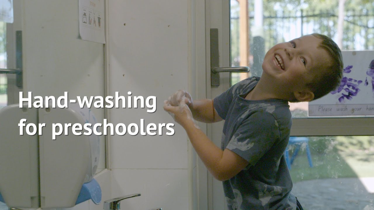 Hand-washing for preschoolers explained