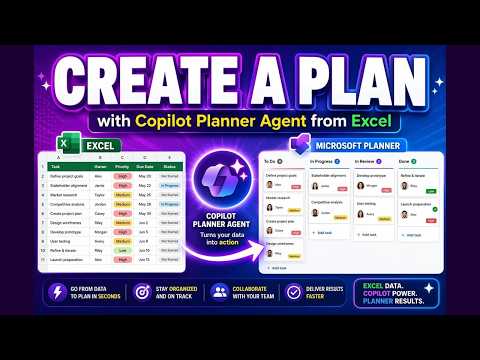Copilot Planner: Excel to Plan in 30s Copilot Planner: Excel to Plan in 30s
