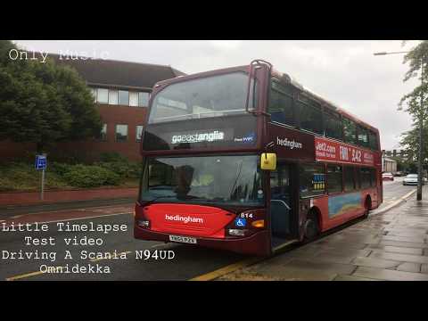 Test Footage Driving a Scania N94UD.