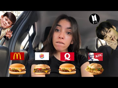 MILFAYA TRYING BURGERS 😉🍔  تقييم البركرز
