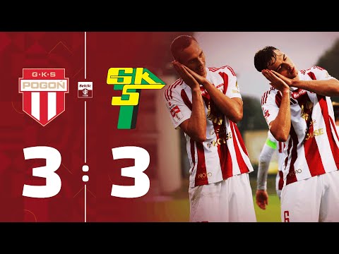 POGOŃ GRODZISK MAZOWIECKI – GÓRNIK ŁĘCZNA 3:3 | Adamski show 🎩⚽ Bohater meczu daje punkt!