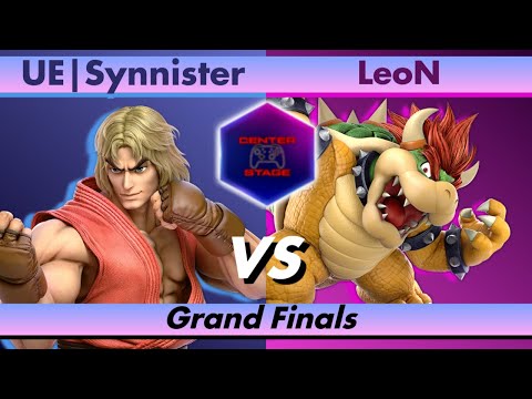 Center Stage #90 *GRAND FINALS* - UE Synnister (Ryu) vs LeoN (Bowser) - Smash Bros Ultimate SSBU