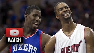 Chris Bosh - Miami Heat - Philadelphie Sixers