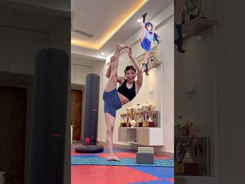 How many poses you can do ? #anime #poses #yoga #animegirl #animeedits