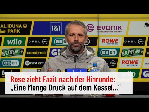 Pressekonferenz mit Trainer Marco Rose: Fazit nach der Hinrunde