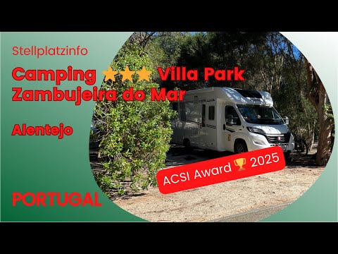 TOP Preis-/Leistung | Überwintern in Portugal 🇵🇹 3 ⭐️⭐️⭐️ Camping Villa Park Zambujeira do Mar ACSI