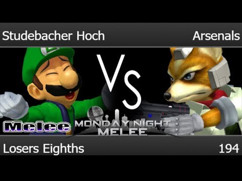 MNM 194 - TLOC | Studebacher Hoch (Luigi) vs TLOC | Arsenals (Fox) Losers Eighths - Melee