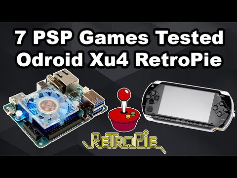 7 PSP Games Tested Odroid Xu4 Running RetroPie