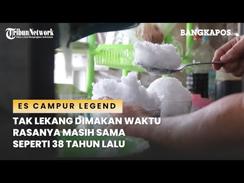 Tak lekang dimakan waktu, Es Campur Legend ini rasanya masih sama seperti 38 tahun lalu