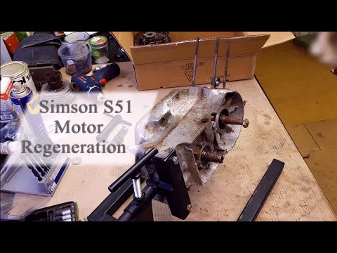 M531/M541 SIMSON S51 Motor Regeneration/Revidierung | Teil 3