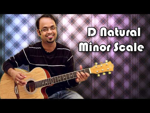 How To Play - D Natural Minor Scale - Guitar Lesson For Beginners