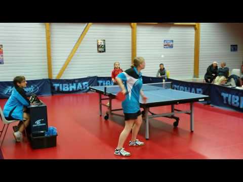 TENNIS DE TABLE (Rég.1 Fém.)  A.T.T. Le Havre 6 - 8 Pacy Ménilles