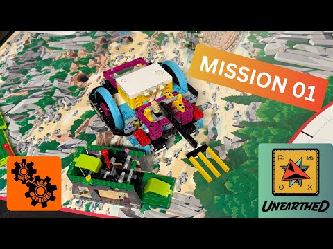 2025-2026 FLL UNEARTHED Mission 01 Surface Brushing Solution with Spike Prime