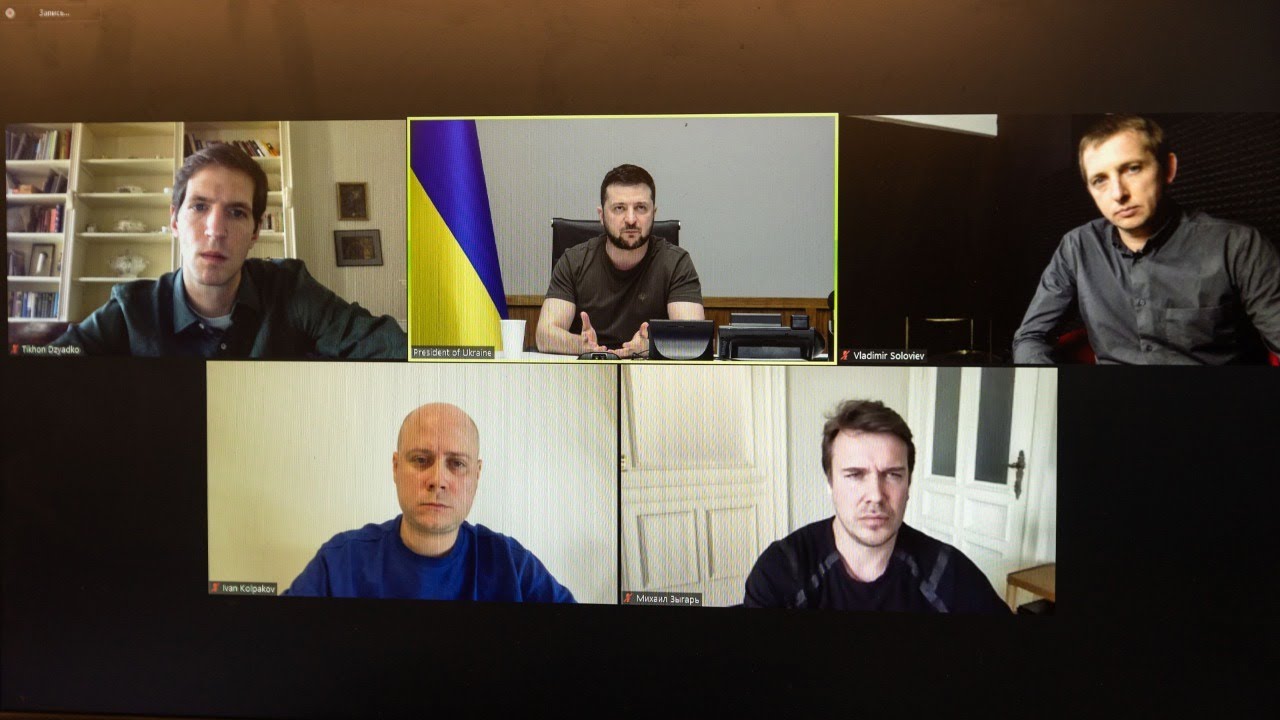 Verbotenes Interview des ukrainischen Präsidenten - aus erster Hand