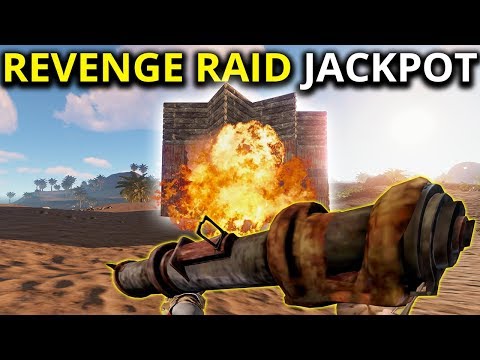 WIPE DAY REVENGE RAID JACKPOT! - Rust Survival Gameplay 1/4