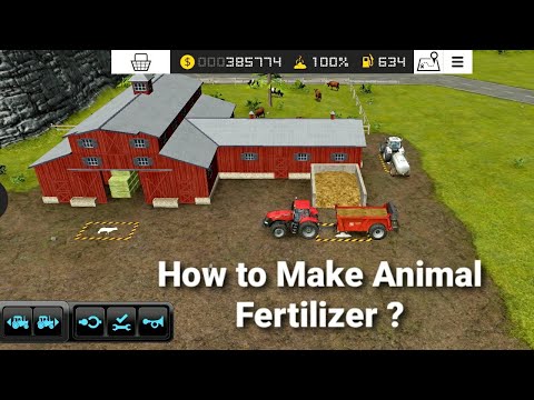 FS 16 - How to Make Animal Fertilizer || Farming Simulator 16 || #6