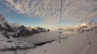 preview picture of video 'Day snowboarding in Melchsee-Frutt Switzerland'