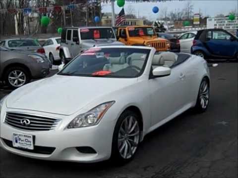 Best Priced Used 2009 Infiniti G37 Sport Convertible Portsmouth, Somersworth, NH, Portland, Sanford,