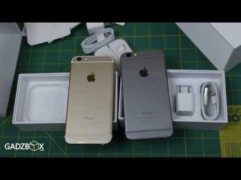 แกะกล่อง iPhone 6 (ไม่ Plus) สีทอง และ สีเทา (16GB)