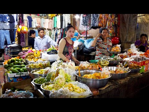 Street Food Tour - Cambodian Wet Market Food Scenes In Phnom Penh