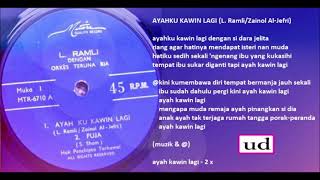 Download lagu L. Ramli dengan Orkes Teruna Ria - Ayahku Kawin Lagi (L. Ramli/Zainol Al-Jefri) -  1969 mp3 Download lagu L. Ramli dengan Orkes Teruna Ria - Ayahku Kawin Lagi (L. Ramli/Zainol Al-Jefri) -  1969 mp3