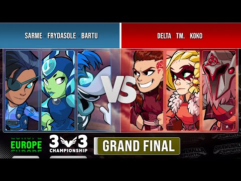 Sarme, FryDasOle & bartu VS Delta, TM. & Koko - GRAND FINAL - EU - 3v3 Championship 2022
