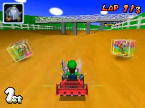 Mario Kart DS: N64 Moo Moo Farm