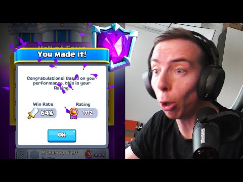 Dostal som sa do ULTIMATE CHAMPION! - Clash Royale