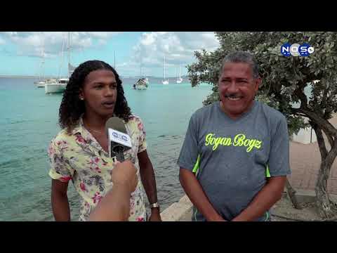 Hoben Luiginio Molina a saka videoclip di su kompsishon ‘mita manda’.