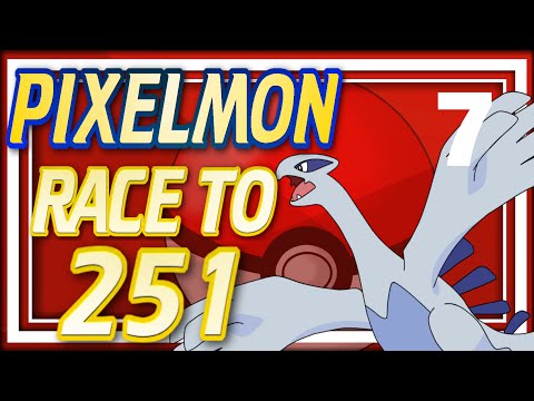 Pixelmon Race to 251 - Ep7: Double Legendaries! (Minecraft Pixelmon 4.0.5) All New Johto Pixelmon!
