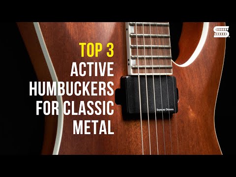TOP 3: Best Guitar Pickups for CLASSIC METAL || Active Humbuckers || Seymour Duncan