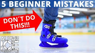 Iceskating - 5 Beginner Mistakes