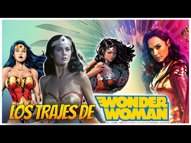 Vídeo relacionado con Camiseta Wonder Woman con logo dorado de lámina para mujer adulto rojo