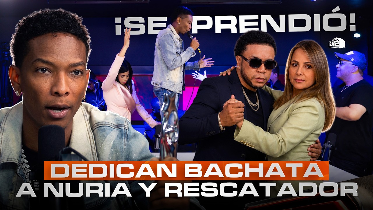 ¡SE PRENDIÓ! EUDIS EL INVENCIBLE DEDICA BACHATA A NURIA PIERA Y EL RESCATADOR