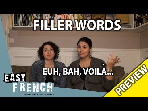 Filler words in French (Trailer) | Super Easy French 66