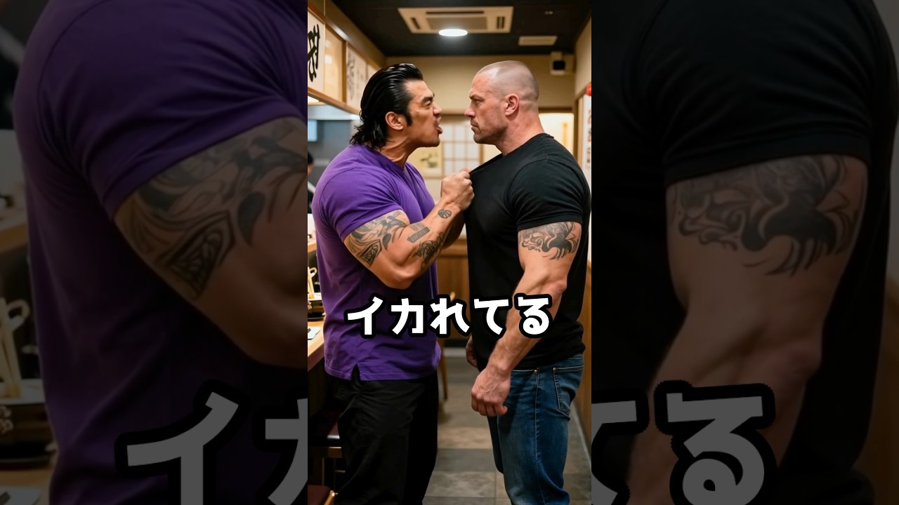 ヤクザvs外国人　#aiジョーク #おもしろ #話題のスカッと