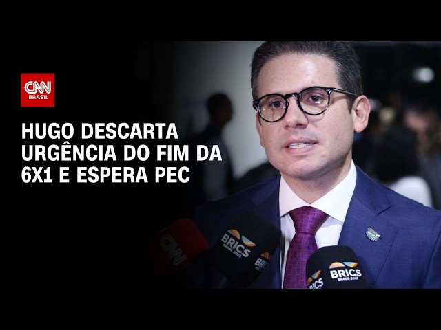 Hugo diz que governo não enviará projeto e escala 6x1 tramitará por PEC | CNN 360°