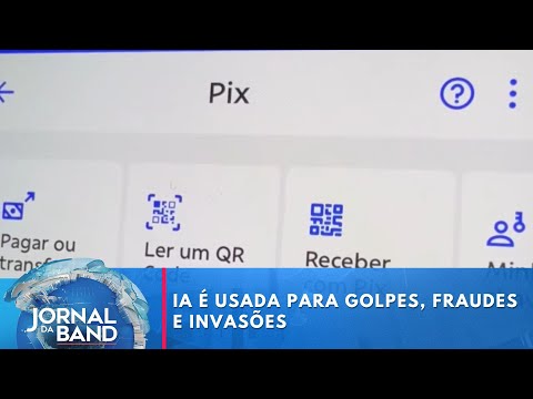 IA é usada para golpes, fraudes e invasões | Jornal da Band