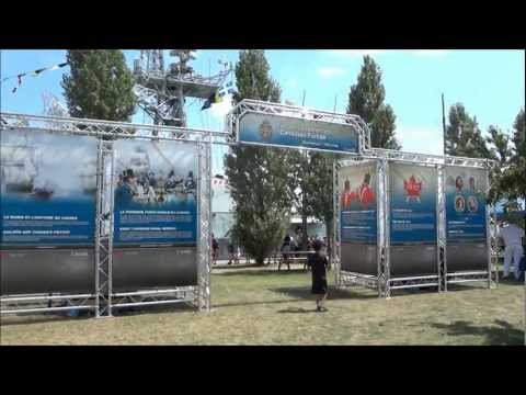 Marco Visit HMCS Ville De Quebec ( FFH 332 )