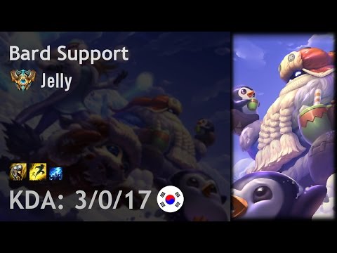 Bard Support vs Thresh - Jelly - KR Challenger Patch 6.24