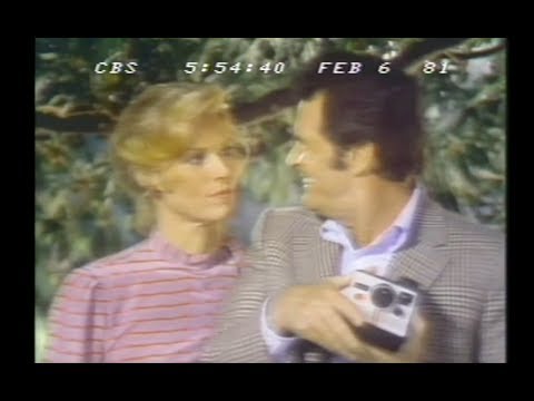 Polaroid 1981 ad with James Garner & a jealous Mariette Hartley