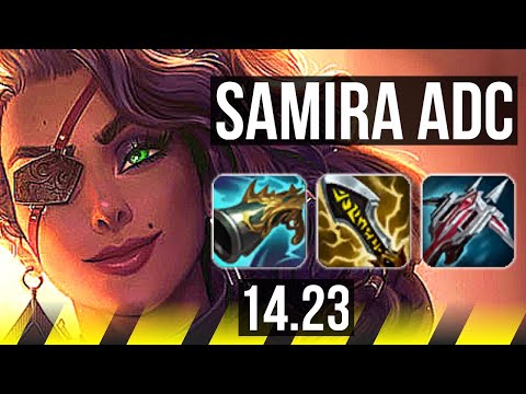 SAMIRA & Nautilus vs CAITLYN & Poppy (ADC) | 3000+ games | NA Master | 14.23