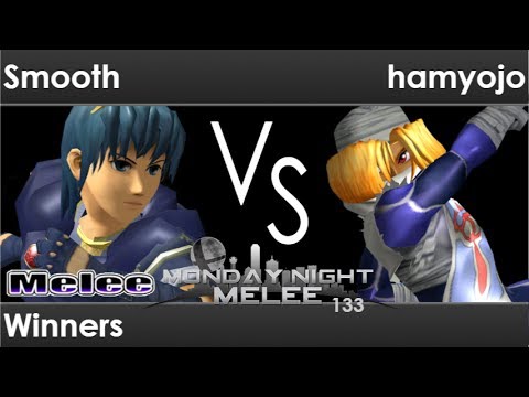 MNM 133 - AWOL | Smooth (Marth) vs FX | hamyojo (Sheik, Fox) Winners - Melee