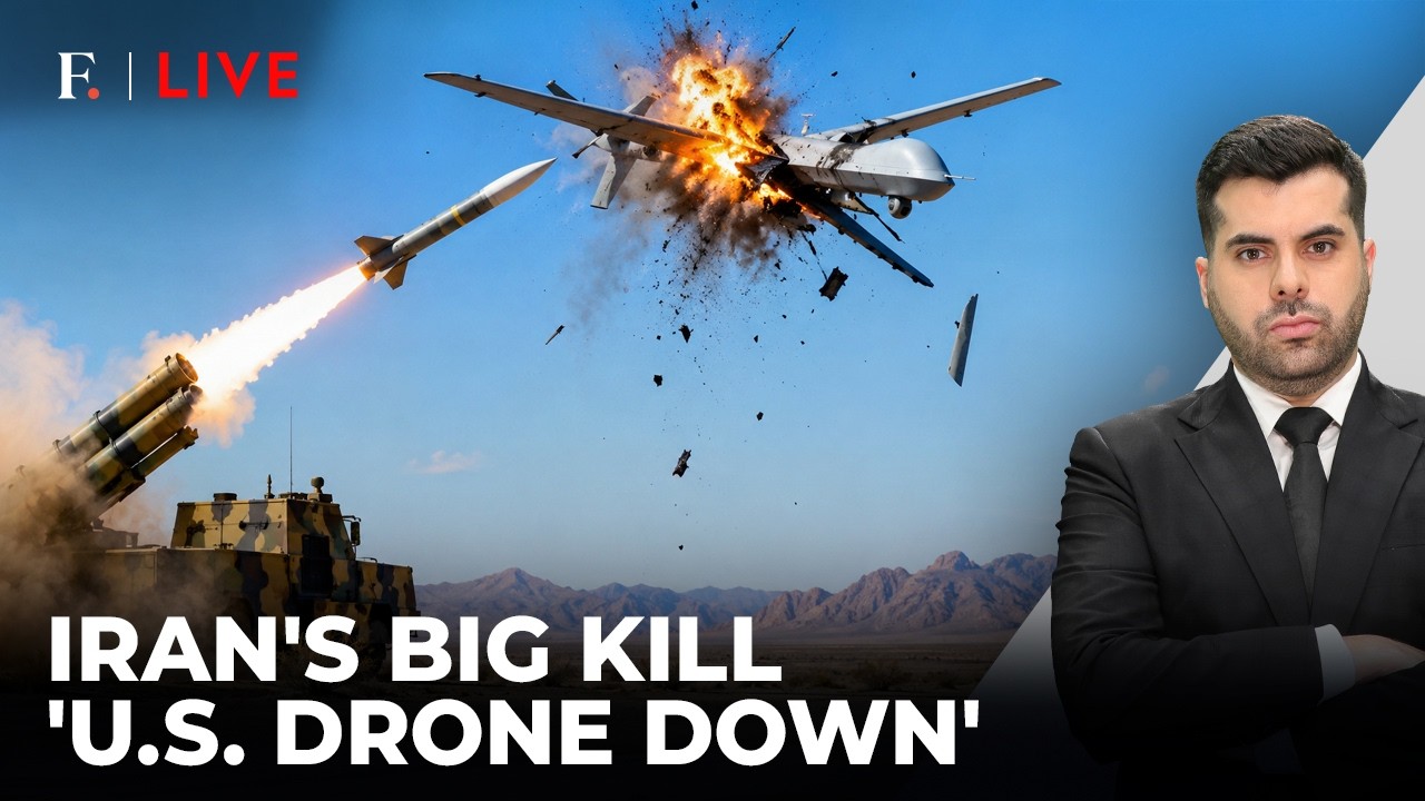 Iran Claims To Destroy US Drone Amid Fresh Attacks Across Northern Iraq | Firstpost Live