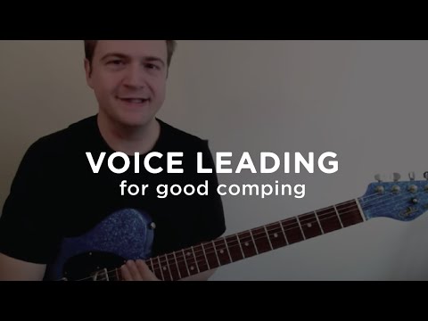Jazz Guitar Tips: Voice Leading For Good Comping on ii-V-I (2-5-1)