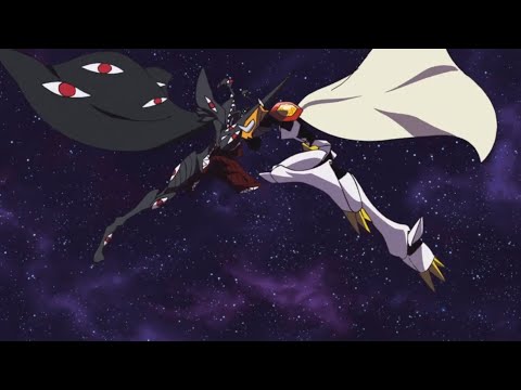 Digimon Adventure 2020 : Omegamon Vs Negamon (Abbadomon) Humanoid Part 1