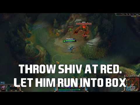 LoL: Best Shaco Jungle Route! Lvl 3 FAST