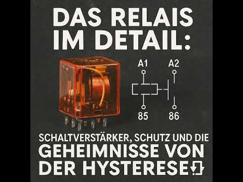 Das Relais im Detail: Schaltverstärker, Schutz und die Geheimnisse von A1/A2, 85/86 und der Hyste...